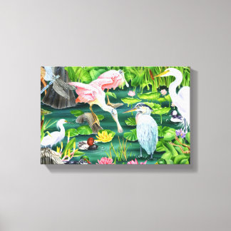 Wetland Wonders Canvas Afdruk