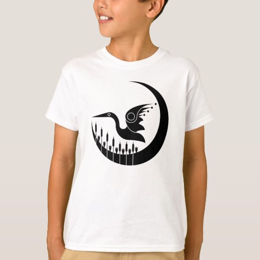 Wetlands Bird T-shirt (Voorkant)
