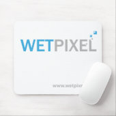 Wetpixel Logo Mousepad Muismat (Met muis)