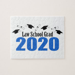 Wetschool Afstudeerder 2020 Petten en diploma's (b Legpuzzel
