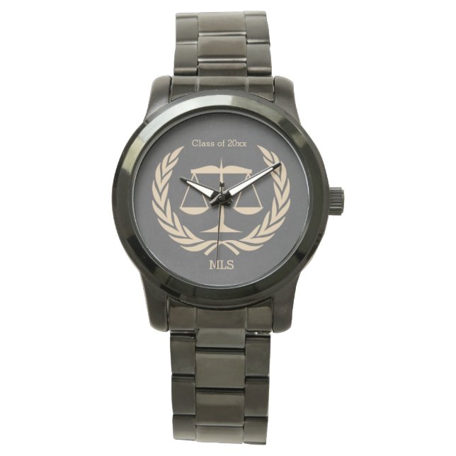 Wetschool Afstuderen Horloge (Voorkant)