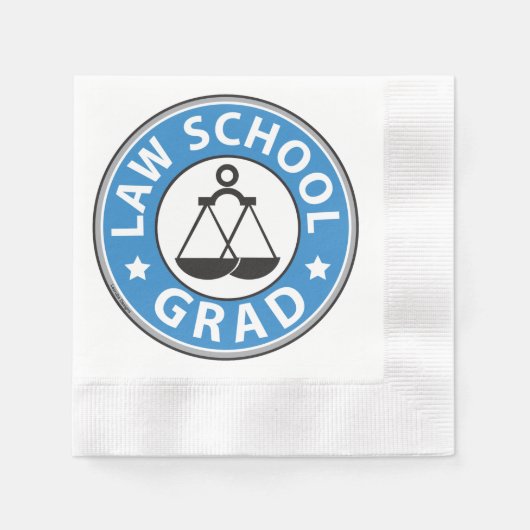 Wetschool-Afstuderen Servetten (Voorkant)