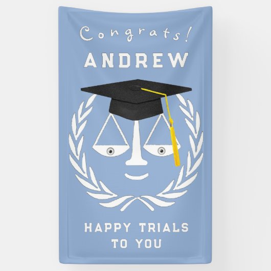 Wetschool-Afstuderen Spandoek (Verticaal)