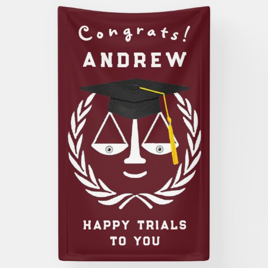 Wetschool-Afstuderen Spandoek (Verticaal)