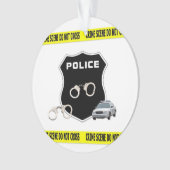 Wetshandhavingsdelictscène ornament (voorkant)