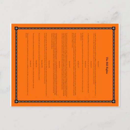 Wetsontwerp Briefkaart (Voorkant)