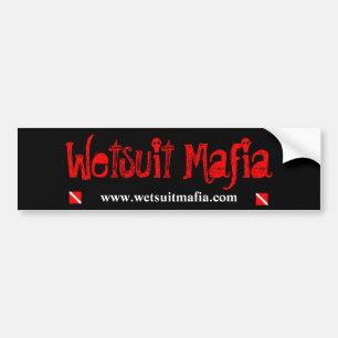 Wetsuit Mafia Bumpersticker