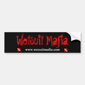 Wetsuit Mafia Bumpersticker