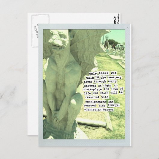 Wettelijk briefkaart (Voorkant / Achterkant)