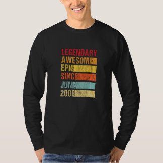 wettelijk Geweldige epic sinds juni 2008 Bir T-shirt