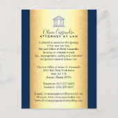 Wettelijke aankondigingen kaarten - Merlot Red (Voorkant)