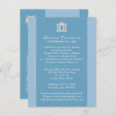 Wettelijke bekendmakingskaarten aankondigingskaart (Voorkant / Achterkant)