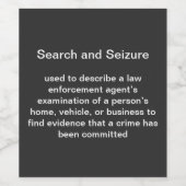 Wettelijke definities wijn etiket (Enkel label)