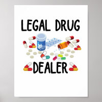 Wettelijke drugsdealer T-Shirt