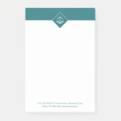 Wettelijke Kantoor Ministerie van Justitie Theme S Post-it® Notes (Voorkant)