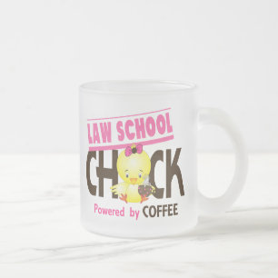 Wettelijke school Chick 4 Matglas Koffiemok