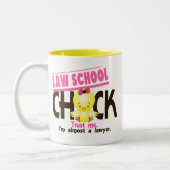 Wettelijke schoolkeuze 3 tweekleurige koffiemok (Links)