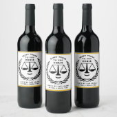 Wettelijke schoolverlaters Gift Wine Label Wijn Etiket (Flessen)