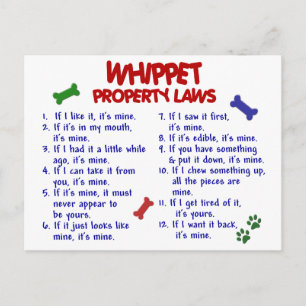 Wetten 2 van het Bezit WHIPPET Briefkaart