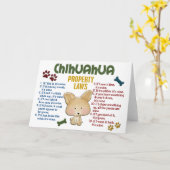 Wetten 4 van het Bezit van Chihuahua Kaart (Gele Bloem)