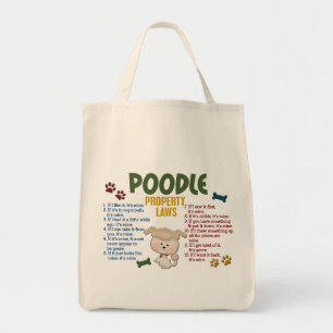 Wetten 4 van het Bezit van de poedel Tote Bag