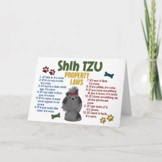 Wetten 4 van het Bezit van Tzu van Shih Kaart