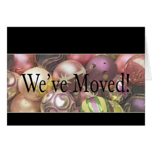 We've Moved - New Address Christmas Card