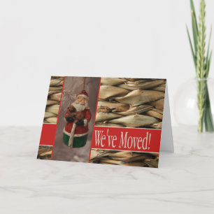 We've Moved - New Address Christmas Card Feestdagen Kaart