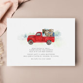 Weve Moved Red Truck Moving Announance