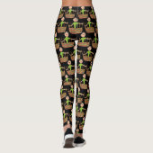 Weven van mandje leggings (Achterkant)