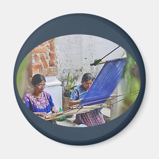 Wevers van Antigua Magneet (Voorkant)