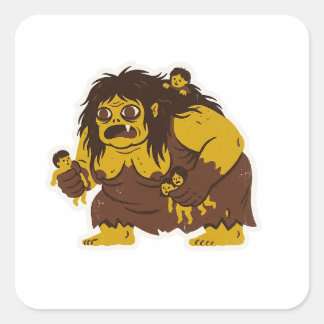 Wewe Gombel is een figuur uit de Indonesische myth Vierkante Sticker