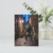 Wewolf in de Stad Briefkaart (Staand voorkant)