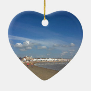 Weymouth Beach Keramisch Ornament