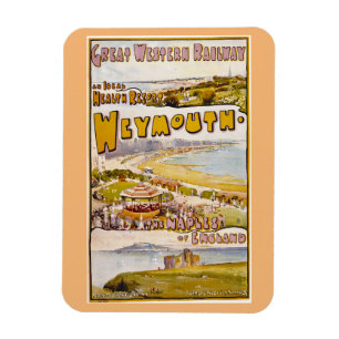 Weymouth, Dorset, Engeland, Train Excursion Magneet