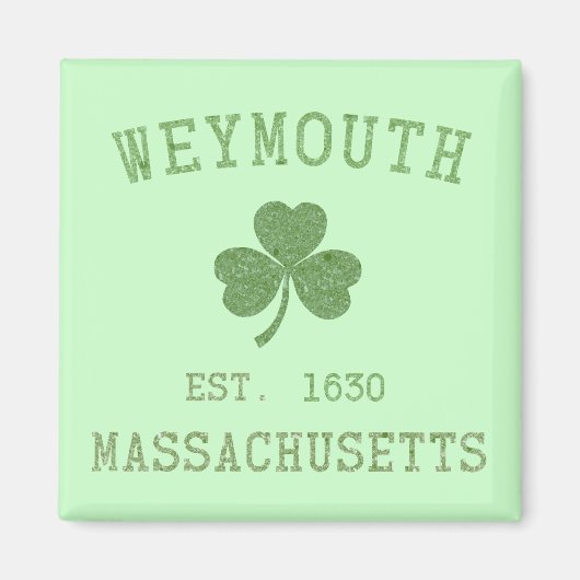 Weymouth MA Magneet (Voorkant)