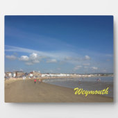 Weymouth-strand Fotoplaat (Voorkant)