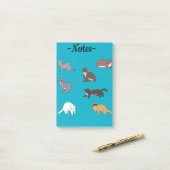 Wezels post-it® notes (Op bureau)