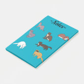 Wezels post-it® notes (Schuin)
