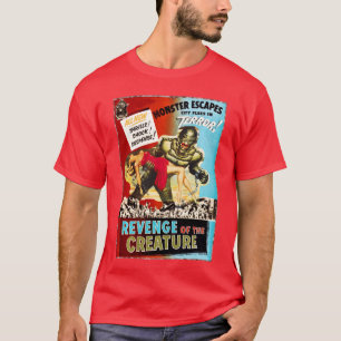Wezen Monster Retro Horror vriend T-shirt