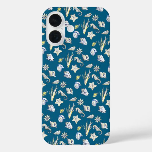 Wezens uit de blauwe oceaan Case-Mate iPhone case (Achterkant)