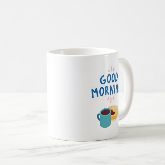 WFH on Mute Coffee Mok ZIE BEIDE ZIJDEN (Voorkant rechts)
