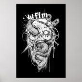 WFLM-Poster door Mark Riddick Poster (Voorkant)
