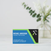 WFrench Hammer Logo Visitekaartje (Staand voorkant)