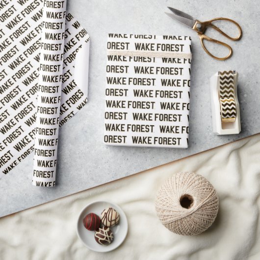 WFU | Wake Forest Cadeaupapier (Crafts)