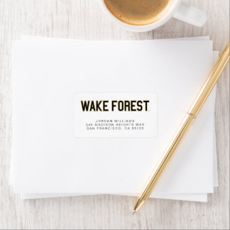 WFU | Wake Forest Etiket