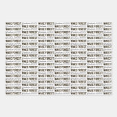 WFU | Wake Forest Inpakpapier Vel (Voorkant)