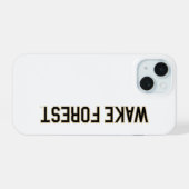 WFU | Wake Forest iPhone 15 Hoesje (Achterkant horizontaal)