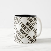 WFU | Wake Forest Tweekleurige Koffiemok (Voorkant rechts)