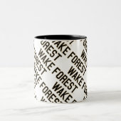 WFU | Wake Forest Tweekleurige Koffiemok (Center)